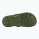 Papuci Crocs Crocband Flip army green/white 5