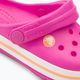 Șlapi Crocs Kids Crocband Clog roz electric/cantaloupe flip-flops 9