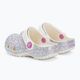 Crocs Classic Glitter Clog T bianco sporco flip-flops pentru copii 4