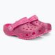 Crocs Classic Glitter Clog T roz limonadă roz pentru copii flip-flops pentru copii 5