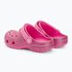 Crocs Classic Glitter Clog roz limonadă roz pentru copii flip-flops pentru copii 4