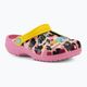 Papuci pentru copii  Crocs Ron English Party Animals Classic Clog Kids pink lemonade/multi