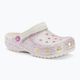 Crocs Classic Glitter Clog pentru copii flip-flops bianco sporco