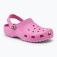 Șlapi Crocs Classic taffy roz pentru bărbați Crocs Classic taffy pink flip-flops 2