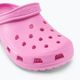 Șlapi Crocs Classic taffy roz pentru bărbați Crocs Classic taffy pink flip-flops 8