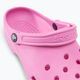 Șlapi Crocs Classic taffy roz pentru bărbați Crocs Classic taffy pink flip-flops 9