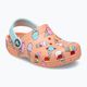 Copii Crocs Classic Pool Party Clog T orange 207846-83E flip flop pentru copii 11