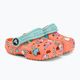 Copii Crocs Classic Pool Party Clog T orange 207846-83E flip flop pentru copii 5