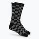 Șosete pentru bărbați Vans Checkeboard Crew II black/charcoal