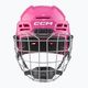 Cască de hochei pentru copii CCM Tacks 70 Combo pink 2