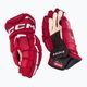 Mănuși de hochei CCM JetSpeed FT6 Pro SR red/white