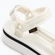 Sandale de drumeție pentru femei Teva Flatform Universal Mesh Print alb strălucitor 8