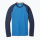 Tricou termic cu mânecă lungă pentru bărbați Smartwool Merino 250 Baselayer Crew Boxed, bleumarin, 16350-E64-S 4