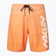Pantaloni scurți de baie Oakley Retro Mark 19" pentru bărbați, portocalii FOA40430430473K 4