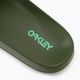Papuci de baie Oakley College Flip Flop verde/negru FOF10042486L pentru bărbați 8