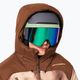 Jachetă de snowboard pentru bărbați Oakley TC Rykkinn maro cu imprimeu cu nori de culoare maro 11