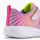 SKECHERS Go Run 600 Shimmer Speeder pantofi de antrenament pentru copii roz deschis/multi 9