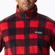Columbia bărbați Steens Mountain Printed fleece sweatshirt roșu 1478231 4