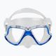Mască de snorkeling Mares Wahoo transparent și albastru marin 411238 2