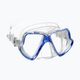 Mască de snorkeling Mares Wahoo transparent și albastru marin 411238 6