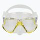 Mască de snorkeling Mares Wahoo galben transparent 411238 2