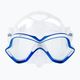 Mască de scufundări Mares X-Vision albastru transparent 411053 2