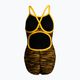 Costum de baie o piesă pentru femei TYR Fizzy Diamondfit negru și auriu DFIZ_008_28 2