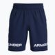 Pantaloni scurți de antrenament pentru bărbați Under Armour UA Woven Graphic WM albastru marin 1361433-408