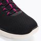 Pantofi de antrenament pentru femei SKECHERS Summits negru/roz cald 7