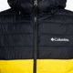Columbia Powder Lite Hooded jachetă de puf pentru bărbați negru/galben 1693931 3