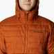 Columbia Powder Lite Anorak jachetă pentru bărbați în jos portocaliu și negru 9