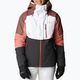 Columbia Snow Slab Blackdot jachetă de schi pentru femei negru și roșu 2007551