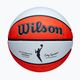 Minge de baschet pentru copii Wilson WNBA Authentic Series Outdoor orange/white mărime 5