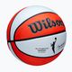 Minge de baschet pentru copii Wilson WNBA Authentic Series Outdoor orange/white mărime 5 2