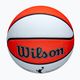 Minge de baschet pentru copii Wilson WNBA Authentic Series Outdoor orange/white mărime 5 4
