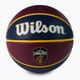Mingea de baschet Wilson NBA Team Tribute Cleveland Cavaliers, albastru marin WTB1300XBCLE