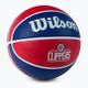 Wilson NBA NBA Team Tribute Los Angeles Clippers Baschet roșu WTB1300XBLAC 2