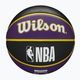 Wilson NBA Echipa de NBA Tribute Los Angeles Lakers baschet WTB1300XBLAL dimensiune 7 2