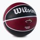 Wilson NBA Team Tribute Miami Heat baschet maroon WTB1300XBMIA 2