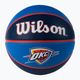 Wilson NBA NBA Team Tribute baschet Oklahoma City Thunder albastru WTB1300XBOKC
