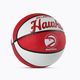 Wilson NBA Team Retro Mini Atlanta Hawks Baschet roșu WTB3200XBATL 2
