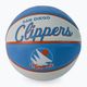 Wilson NBA Team Retro Mini Baschet Los Angeles Clippers albastru WTB3200XBLAC