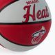 Mini baschet Wilson NBA Team Retro Mini Miami Heat roșu WTB3200XBMIA 3