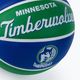 Mini baschet Wilson NBA Team Retro Mini Minnesota Timberwolves verde WTB3200XBMIN 3