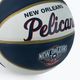 Wilson NBA Echipa NBA Team Retro Mini Baschet New Orleans Pelicans Navy Blue WTB3200XBBNO 3