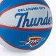 Wilson NBA Team Retro Mini Baschet Oklahoma City Thunder albastru WTB3200XBOKC 3