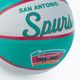 Wilson NBA Team Retro Mini baschet San Antonio Spurs albastru WTB3200XBSAN 3