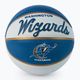 Wilson NBA Team Retro Mini Baschet Washington Wizards albastru WTB3200XBWAS 2