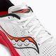 Pantofi de alergare pentru bărbați Saucony Endorphin Speed 3 alb/blck/vizi 8