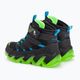 SKECHERS pantofi pentru copii Mega-Surge Flash Breeze negru/albastru/lime 3
